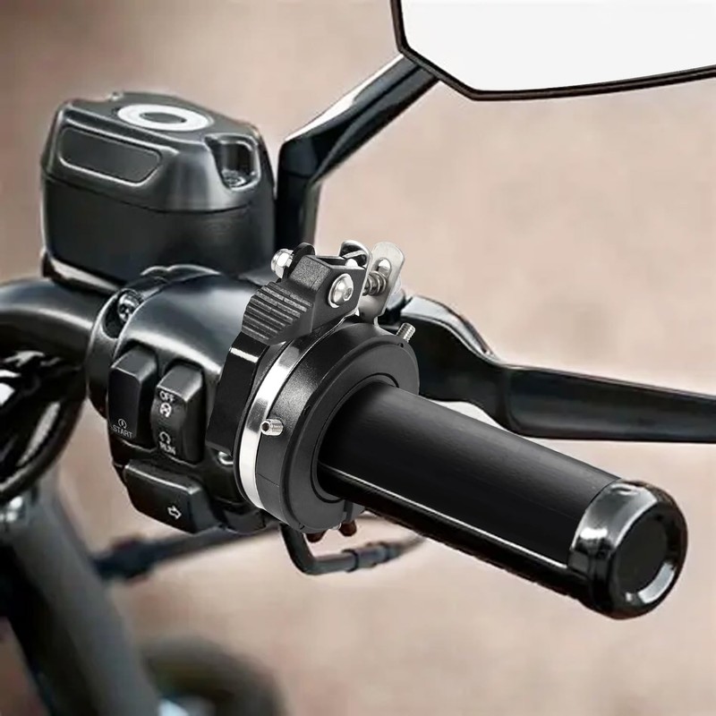 BILLFARO Motorcycle Cruise Control Motorcycle Throttle Assist Lock with OEM