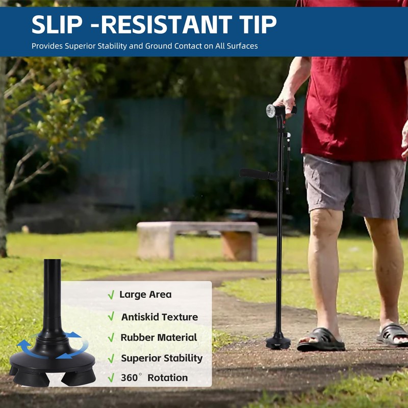 Ready Walker Smart Cane，CaneHero Walking Canes for Women & Men，Freedom