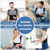Posture Corrector for Women and Men, Back Brace Support (Black,