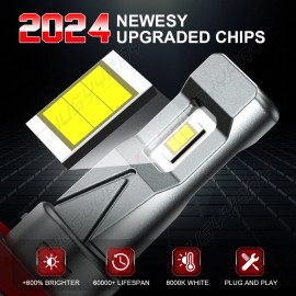 CHUSYYRAY H1 H11 LED Headlight High Low Beam Kit for Kia Forte 2010-2016 Optima 2007-2013