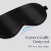 LULUSILK Mulberry Silk Sleep Eye Mask & Blindfold with Adjustable