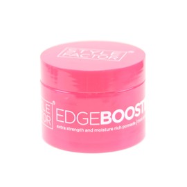 Style Factor Edge Booster Strong Hold Water-Based Pomade - Super Shine & Moisture 3.38oz (PINK BERYL)