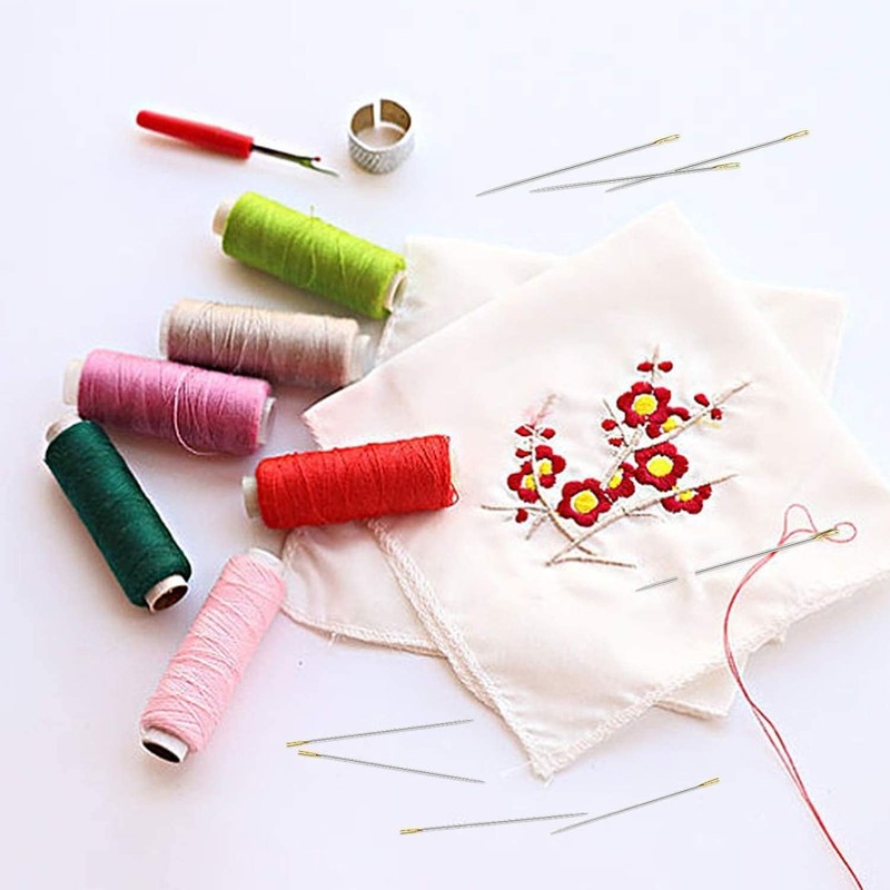 Agujas de coser autorroscantes CHAFFIT 48 pcs – 3 tamaños