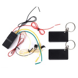 Inmovilizador de Motor Aramox, Inmovilizador de Motor de 2,4 GHz, de Alarma Anti-secuestro, Corte de Circuito Inteligente Universal para Vehículos DC12V