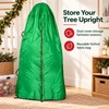 Upright Christmas Tree Storage Bag, Adjustable Oxford Fabric Dust Cover