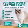 Panther Armor Compostable Cat Litter Bags for Poop - 100x