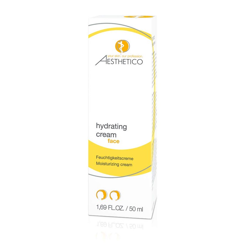AESTHETICO hydrating cream - Hautdurchfeuchter, Pflegecreme f黵 trockene und emfindliche