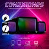 Vorago SPK-255 Bocinas 2.1 con Iluminación RGB, Sonido Estéreo Potente,