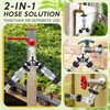 2 Pack 2-in-1 Garden Hose Splitter 2 Way Heavy Duty
