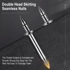 250 Pcs Double-Head Skirting Thread Seamless Nail, Double-Headed Nails, Invisible