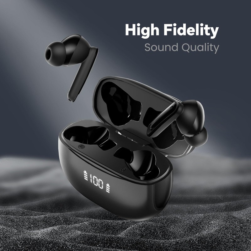 HOPFROG AI Translator Earbuds with Real-Time Translation, 150+ Languages Support,