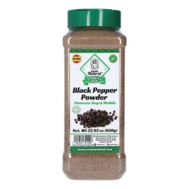 Pimienta Negra Molida 650g Sazon Natural Especias Condimento