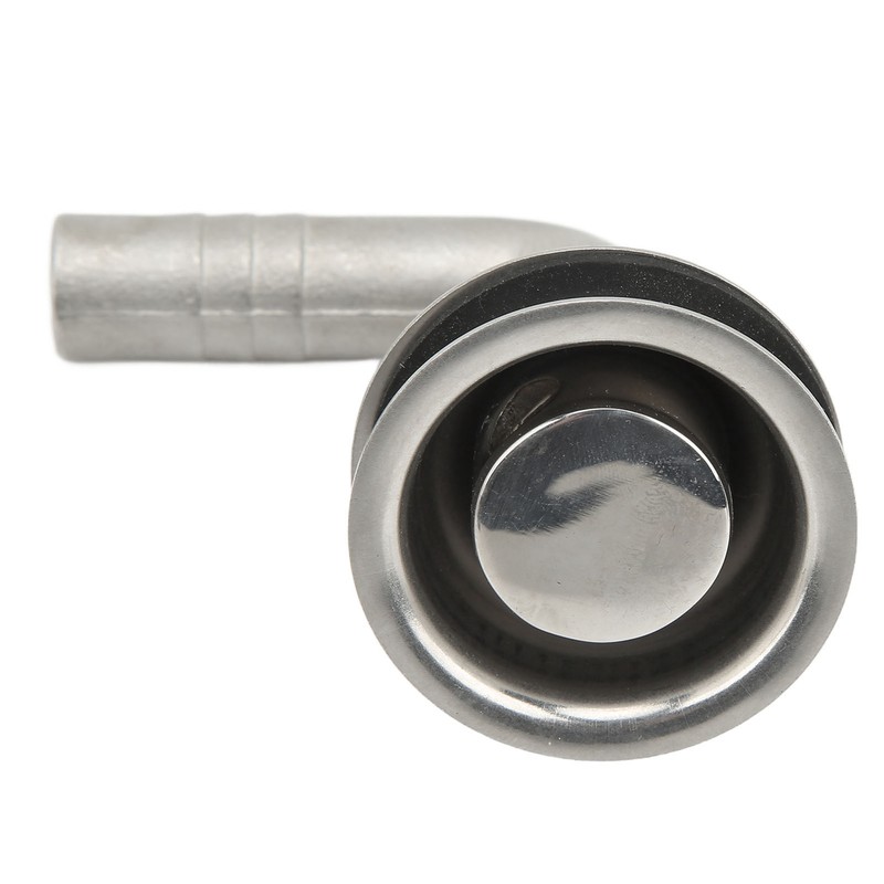 Fuel Tank Vent with Mounting Gasket 90 Degree Elbow Marine