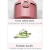 SANQIAHOME 3-Layer Stackable Stainless Steel Lunch Box, Leak-Proof, Green