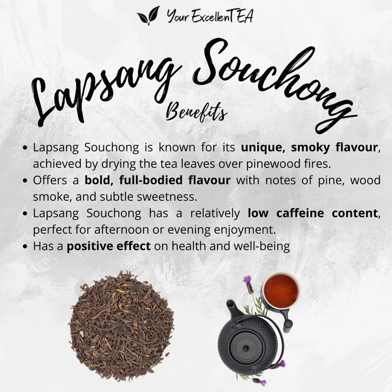 Lapsang Souchong Black Loose Leaf Tea (150g)