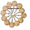 Samara Nautical Knotty 12 x Nautical Drawer Door Knobs Jute
