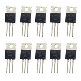 HUABAN 10pcs 30N06 TO-220 30A 60V N-Channel Power MOSFETs (Replaces RFP30N06LE P30N06LE)