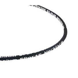 ★ gerumaniumutitannekkuresu ★ Black and White Letters ★ 49 cm Length and 0.5 cm ★ Thick