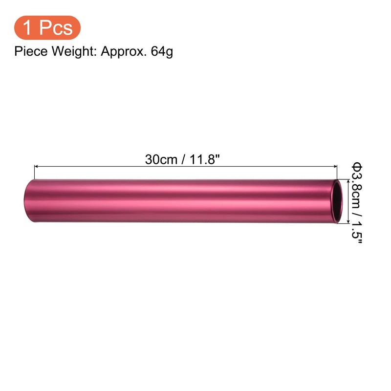 PATIKIL Relay Track Baton, Aluminum Alloy Tube Field Running Race