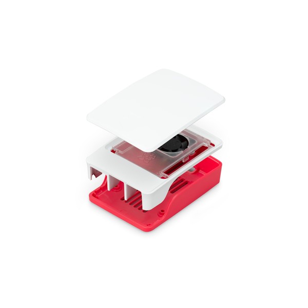 Raspberry Pi Case - for Raspberry Pi 5 (Red/White)