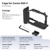 SMALLRIG Cage for Canon EOS R50 V (Black) 5427