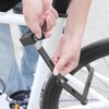 anneratteryer Folding Lock Bicycle with Keys Bicycle Lock High Security