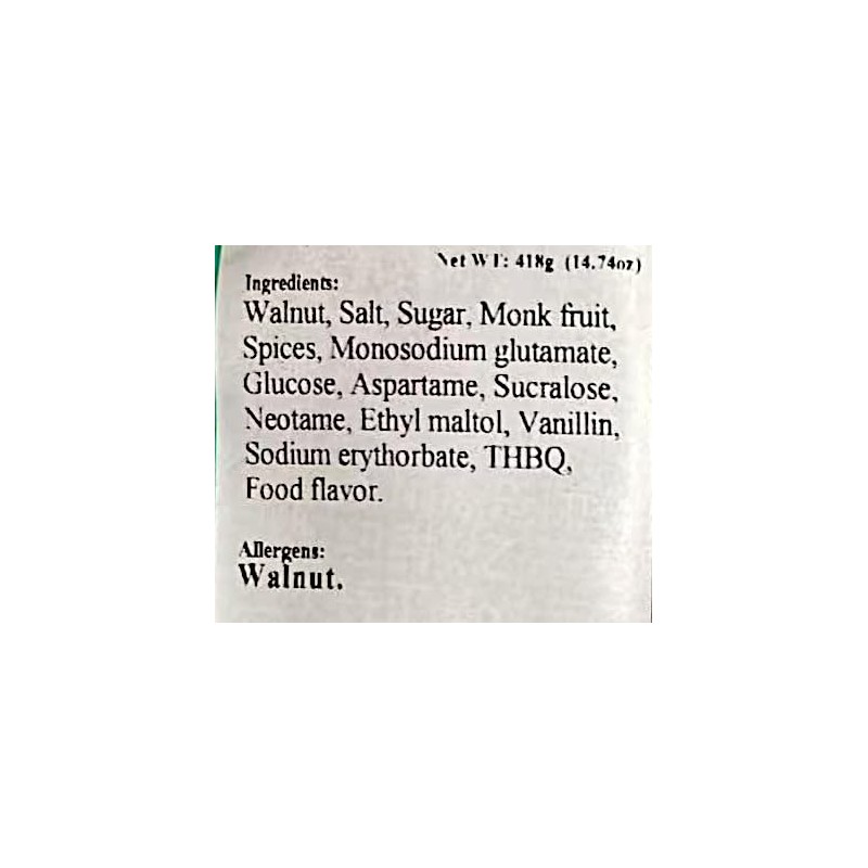 Roasted Walnuts Snack, Herb Flavor,Traditional Style, 418g, Pack of 2