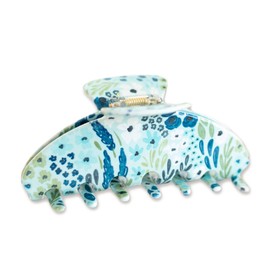 Elyse Breanne Design, 4 Inch, All Hair Types, Strong Hold, Fashion, Styling, Hair Accessory, Claw Clip, Waterfall Floral