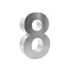 Números para CASA 3D- Inoxidables- Grandes- 30 cm de altura-