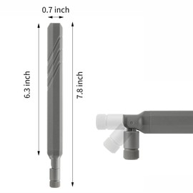 Long Range Cellular Trail Camera Upgrade Replacement SMA Male Antenna Booster for Spypoint LM2 Flex Flex-S Flex-M Flex-Dark Flex G-36 Moultrie Edge Spartan Covert Muddy Hunting 4G LTE Trail Camera