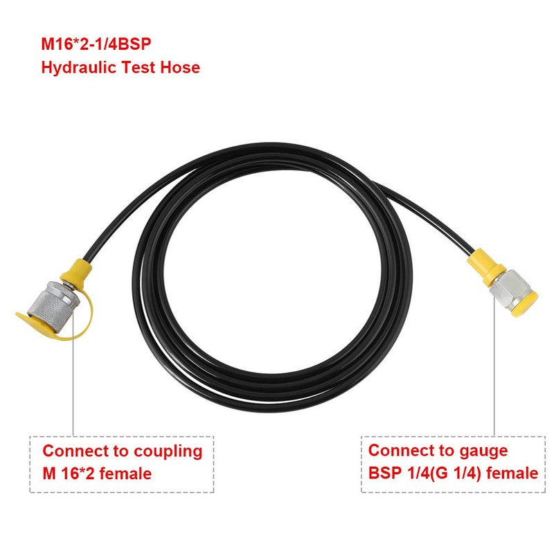 Hydraulic Pressure Test Hose - Reliable Sealing, Advanced Structure, Easy