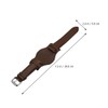 Gatuida 1pc Leather Tray Strap 20mm Watch Band Reloj Inteligente