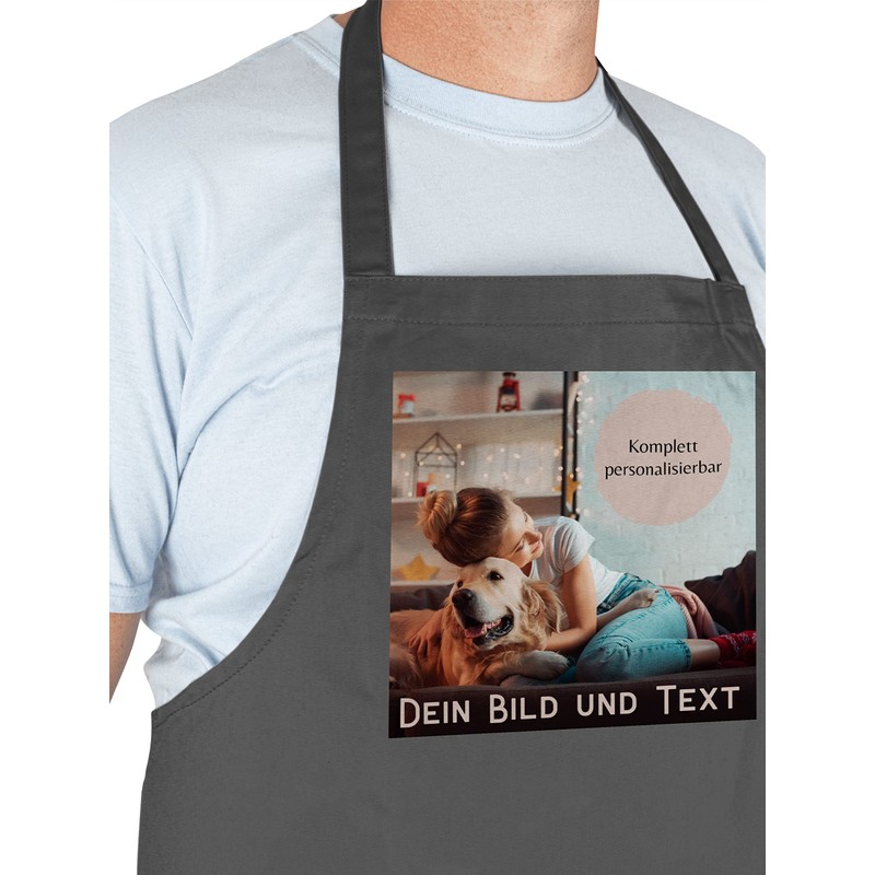Geschenk mit Namen personalisiert by Shirtracer - Apron - Text