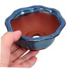 BESPORTBLE Ceramic Orchid Planter Pot Drainage Hole for Succulents Small