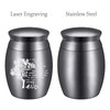 CREATCABIN Small Keepsake Urns Mini Cremation Urn for Human Ashes