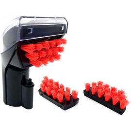 1400B Little Green Machine Brush Replacement parts Compatible For bissell 1400B 3353 3194 2458 3588F 1986 1425 Multi-Purpose Portable Tough Stain Brush Tool Black Attachments（1+2）Pack