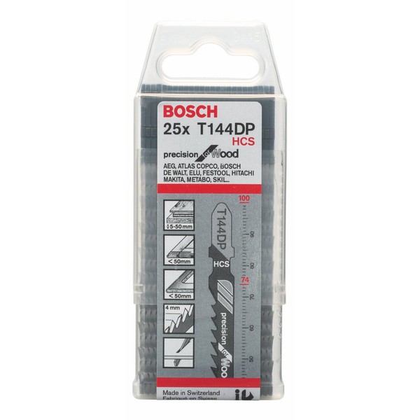 Bosch 2608633A39 Jigsaw Blade T144 Dp 25 Pcs