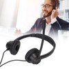 RJ9 Headset Noise Cancelling Mute Function Corded Business Headphone with