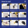 Drywall Repair Kit,Drywall Repair Panel 12” x12“,Drywall Patch Kit Large