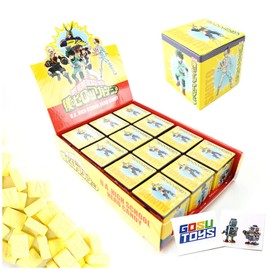 My Hero Academia U.A. High School Hero Candy Strawberry Lemonade Flavored Sours with 2 GosuToys Stickers (12 Pack)