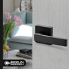 Berlin Modisch Contemporary Square Entry Lever Door Handle Lock and