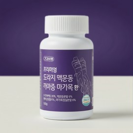 Roasted Yakdoraji, Baekmun-dong, Kamanjung, Rowan Tree Fruit Seedling Essence Pill 100g / 약도라지 볶은 맥문동 백문동 까마중 마가목 열매 묘목 진액 환 100g