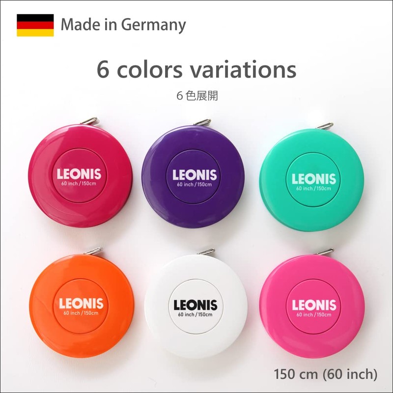 Spring Tape Measure 60 inch / 150 cm Orange [