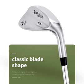 Mile High Life Golf Wedges | Entry Level Golf Sand Wedge Sets | Beginner’s Golf Gap Wedge Sets | Lob Wedge Golf Clubs for Men & Women (60 Degree Wedge Right Hand)