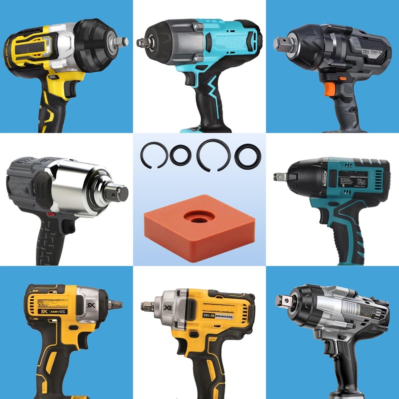 (10+10 Sets) 3/8" & 1/2" Impact Wrench Retainer Rings Kit