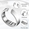 Roinaid Anti-snoring ring, 1 piece snoring ring, adjustable snoring ring