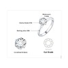 JewelryPalace Classic 1ct Round Cut Cubic Zirconia Solitaire Engagement Rings