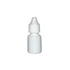 100 Gotero Farmaceutico Plastico Blanco Tapa Inserto 10 Ml