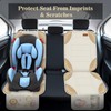 Siivton Car Seat Protector for Child, Cushion for Leather &