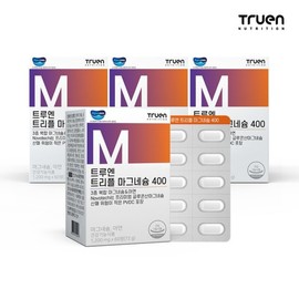 트루엔 트리플 마그네슘 400 60정X4박스 Truen Triple Magnesium 400 60 Tablets x 4 Boxes